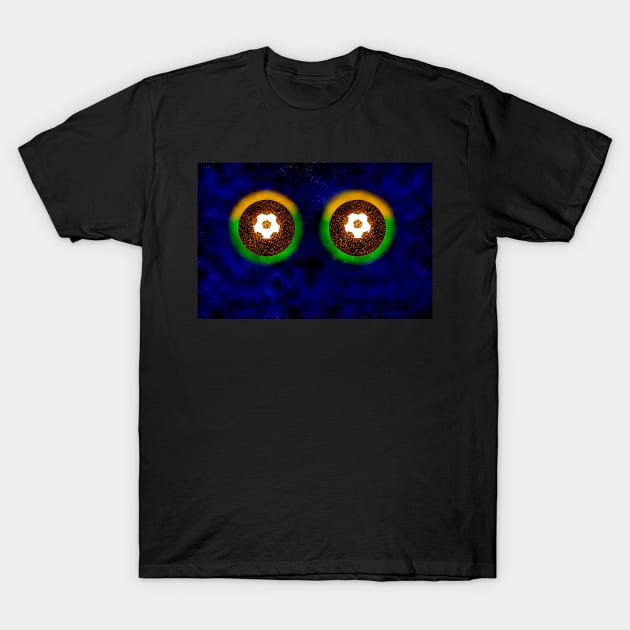 Abstract owl - as a football fan symbol T-Shirt by MariaBg
